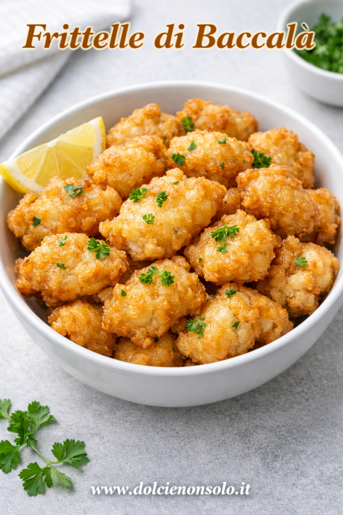 frittelle di baccalà