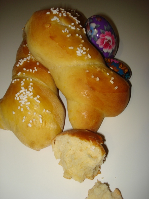 Cuculi di pasta brioche (dolci di Pasqua)