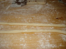 gnocchi in preparazione