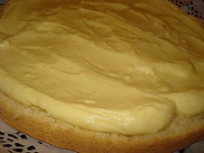 pan di spagna e crema