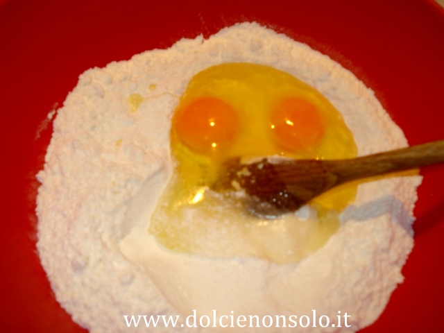 farina uova e zucchero