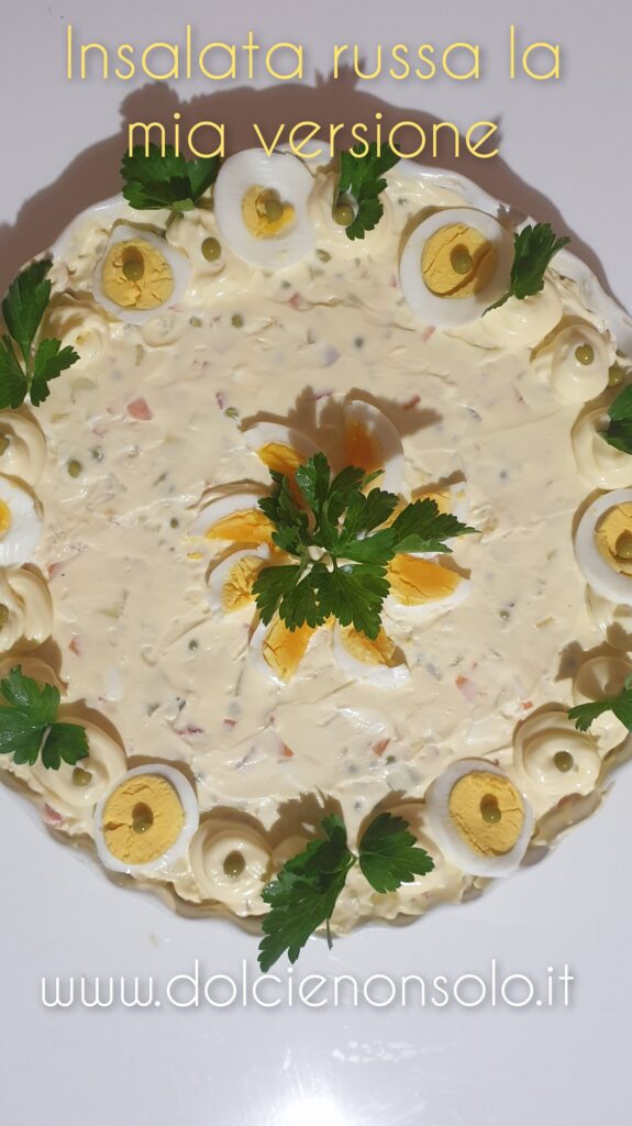 Insalata russa la mia versione