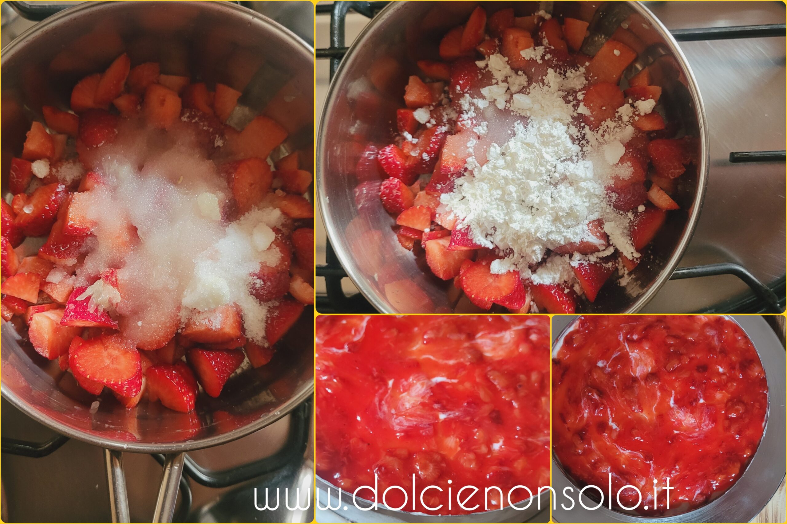 coulis di fragole