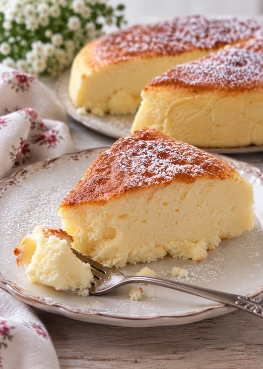 Cotton Cake o cheesecake giapponese soffice e delicata