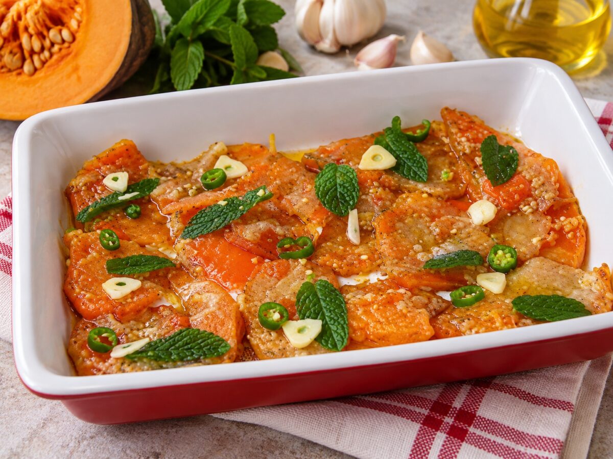 zucca in agrodolce