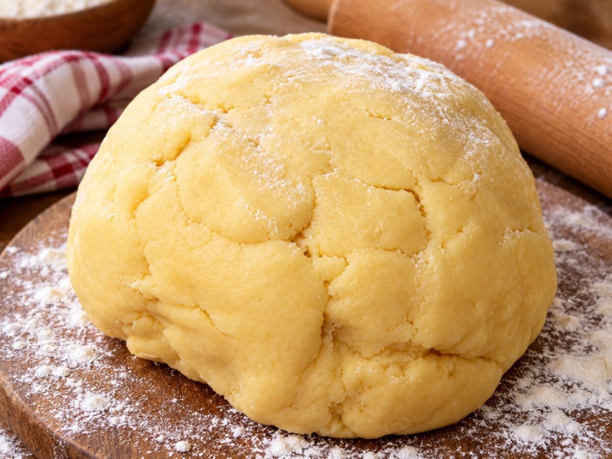 Panetto di pasta brisée per la crostata